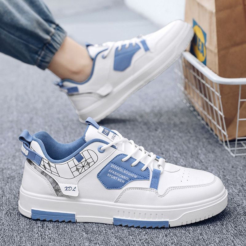 Mens White Air Force Casual Shoes Gym Trainers Footwear